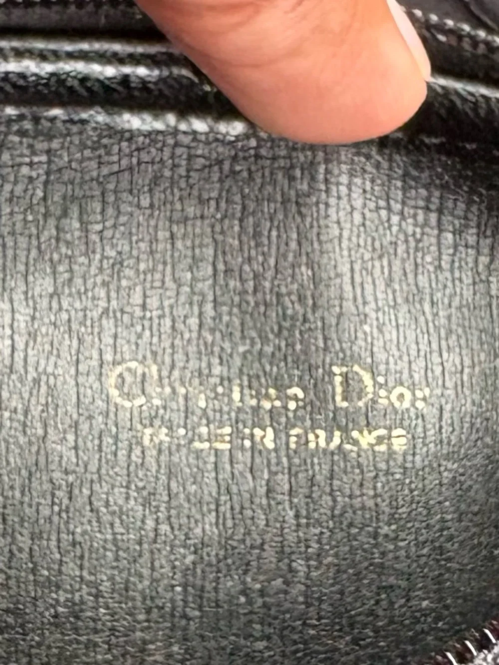 Vinntage Christian Dior Trotter/Oblique monogram pouch